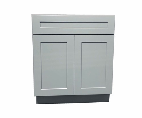 Light grey shaker single - grey,
