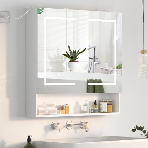 Led lighted medicine - led, cabinet