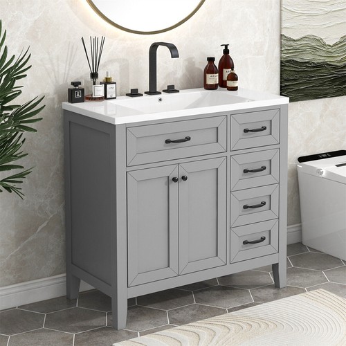 Modern bathroom vanity - modern, 36"