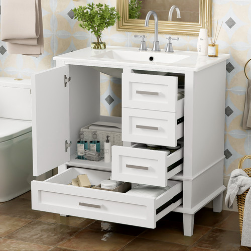 Vanity modern sink combo - sink,